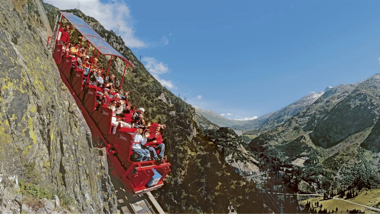 Thrill Awaits on the Gelmerbahn Funicular