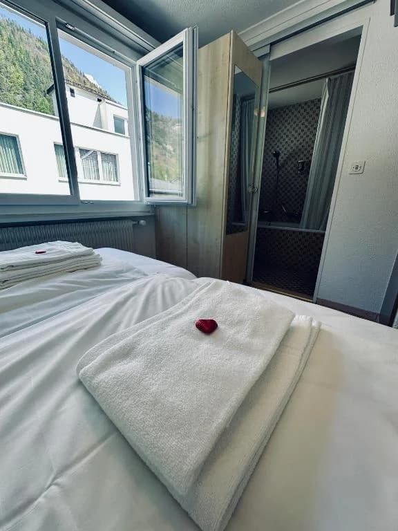 Camera confortevole presso l'Hotel Rebstock Meiringen