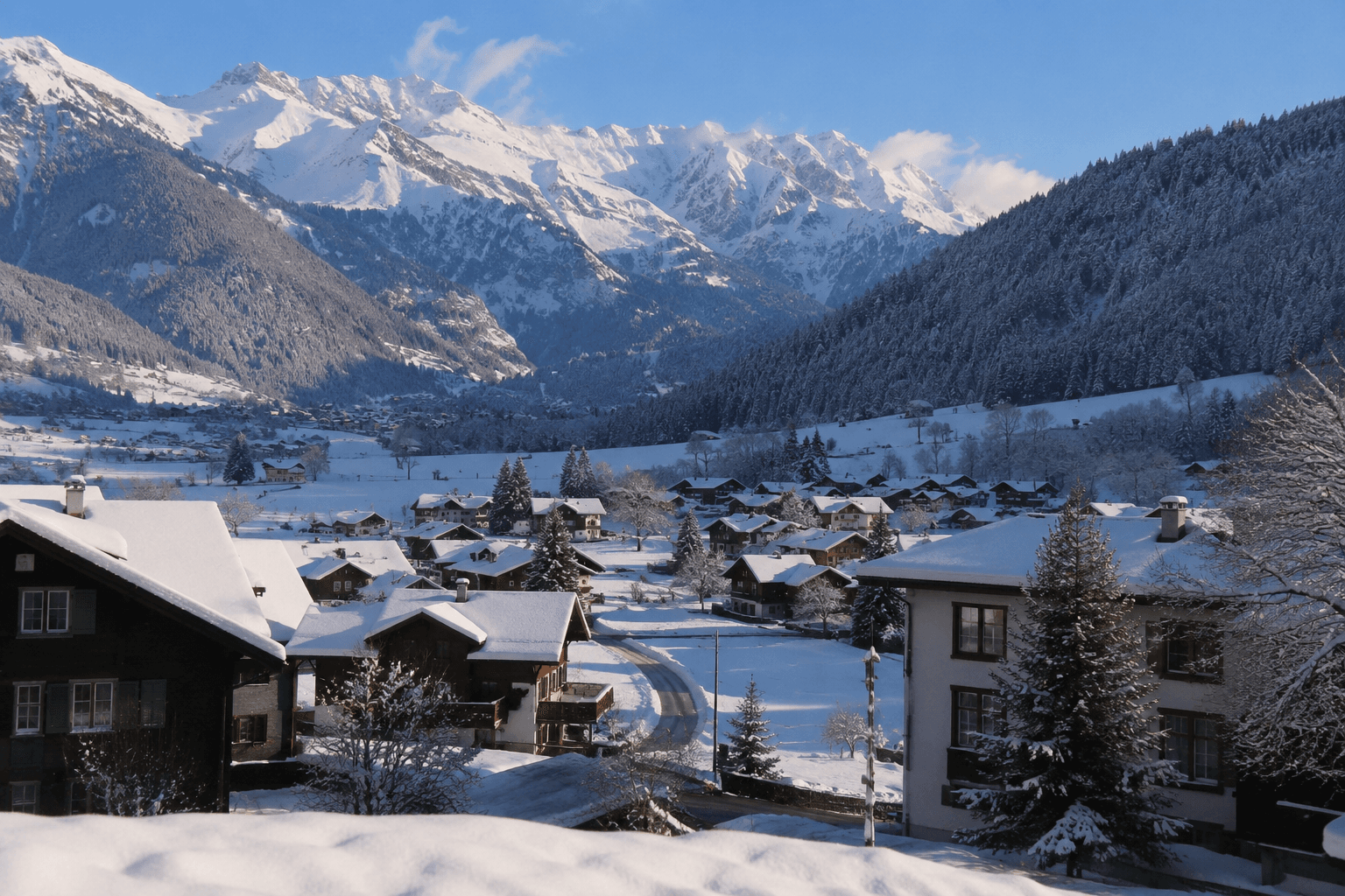 Where to Stay in Meiringen-Hasliberg for Skiing: Hotels Ski Accommodation & Half-Board Packages