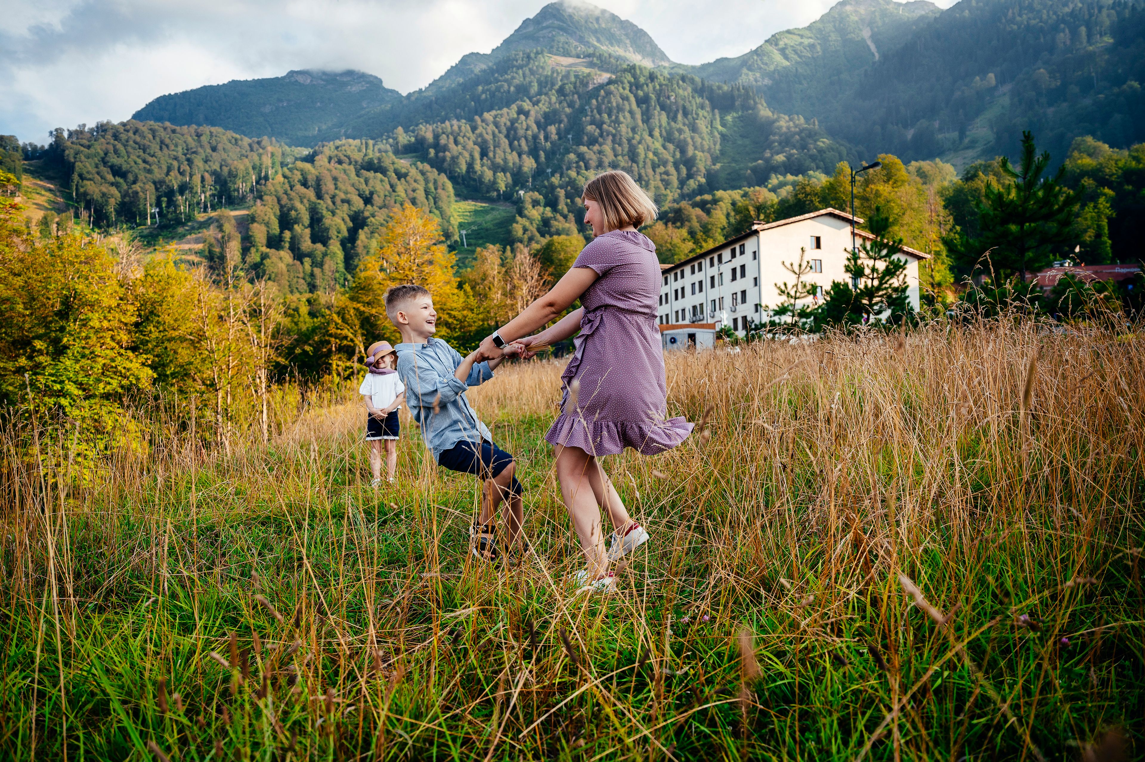 Hébergement familial à Meiringen–Hasliberg
