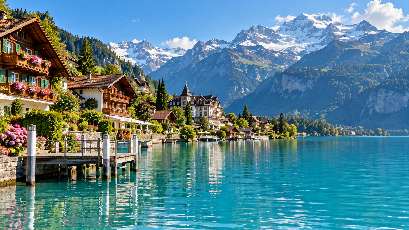 Séjour au lac de Brienz