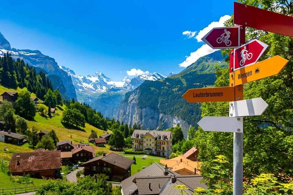Swiss mountain villages